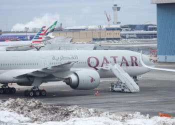 Qatar Airways had to cancel thousands of flights since the end of February due to the ongoing war.
(Courtesy/Bloomberg)