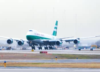Cathay 747-8F Dallas-Fort Worth
