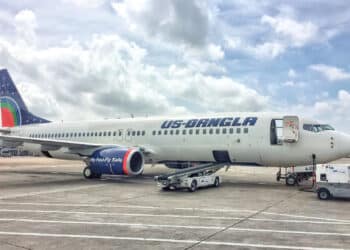 US-Bangla Airlines Boeing 737-800 World Star