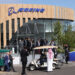 The Boeing Co. chalet at the Farnborough International Airshow in Farnborough on July 20. (Courtesy/Bloomberg)