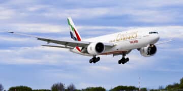 Emirates SkyCargo 777F Anchorage