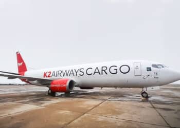 K2 Airways 737-400BDSF