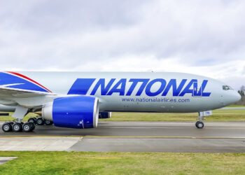National Airlines Boeing 777F GE90