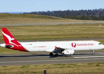 Qantas A321P2F Western Sydney Airport