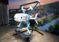 Amazons MK30 drone at a Sumner, Washington, fulfillment center in 2023.  (Courtesy/Bloomberg)