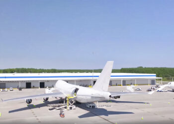 Greenville-Spartanburg International Airport freighter