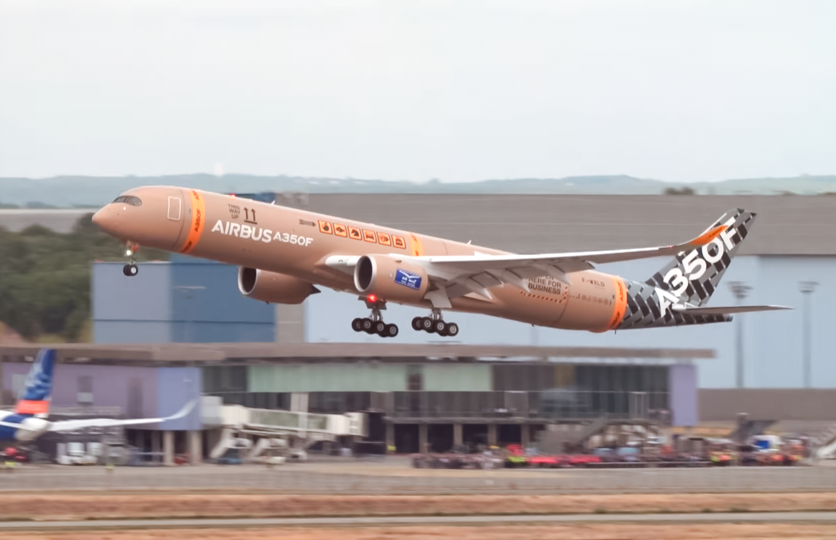 A350F successfully completes maiden test flight