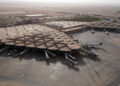 Aerial view of Riyadh's King Khalid International Airport