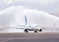 SolitAir 737-800BCF Almaty flydubai